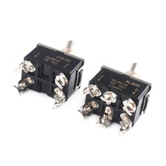 Mini Momentary On Off Toggle Switch Car Dash Dashboard Boat 250V AC 2/3 Position