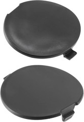 Car Rear Left Right Bumper Towing Tow Eye Hook Cover Cap Fit for – Pack of 2 Bla