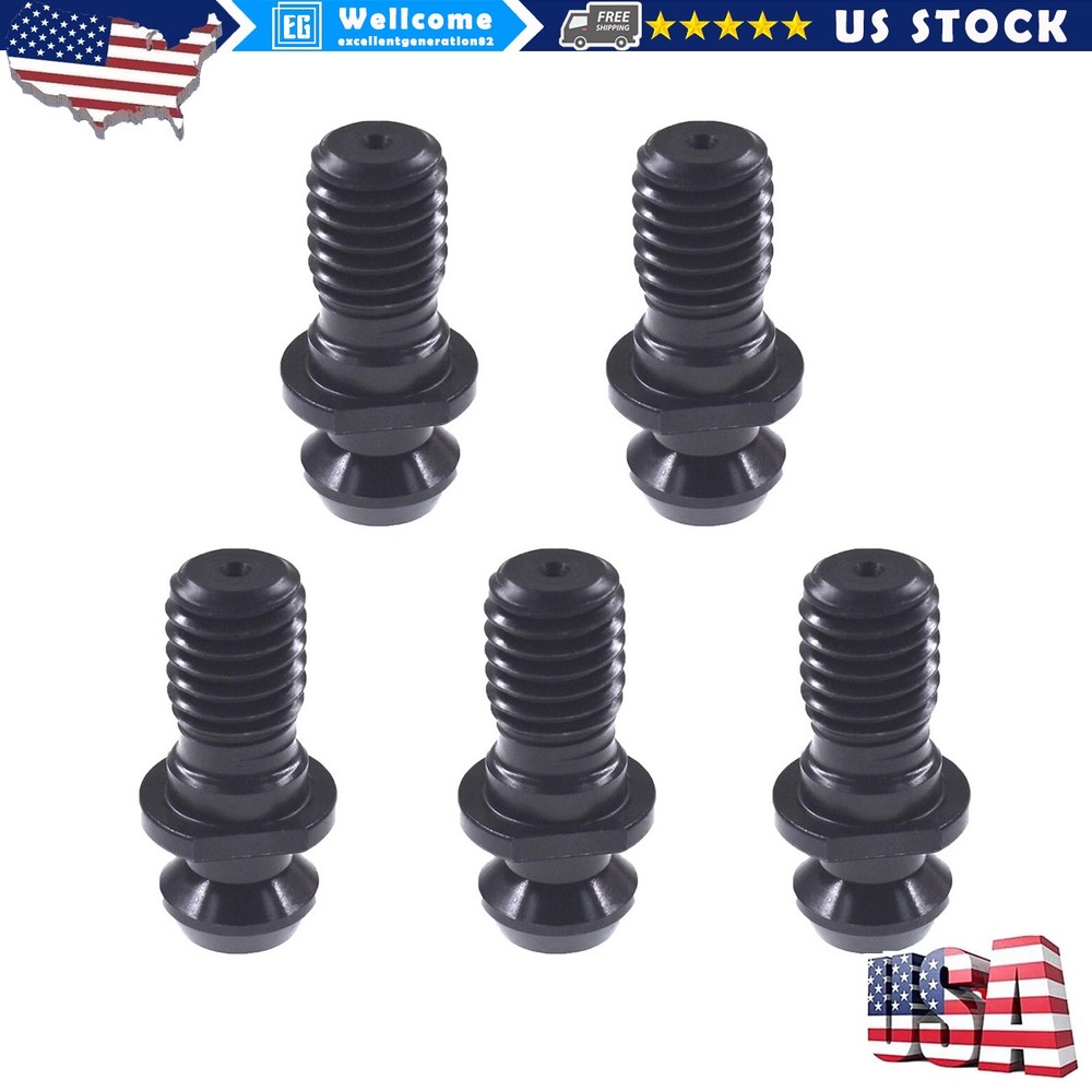5pcs CAT40 45 Degree Pull Stud Retention Knob FITS Hurco Mazak Okuma Fadal