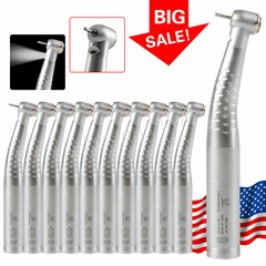 Turbina Dental Fiber Optic LED High Speed Handpiece fit KAV Coupling 4/6Hole