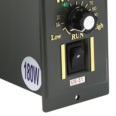 AC 110V 180W Worm Geared Motor with Speed Controller Electric Motor Gear Motor