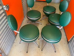 5 post modern cone chairs for restoration Funky 1980s 1990s Vintage Retro