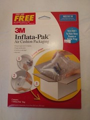 3M Inflatable Mailers Various Sizes Inflata-Pak Air Cushion Packaging lot 6 NOS