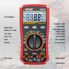 ANENG True RMS Digital Multimeter Auto Range 6000 Counts AC DC Electric Tester