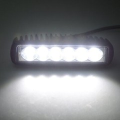 2pcs 27W LED Work Lights Flood Beam Universal fit Tractor Suv Atv Rectangle