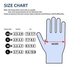 Disposable Black Nitrile Gloves 4 Mil Powder Free Latex Free 20 50 100PCS