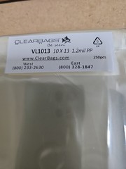 Lot of Mixed Sizes Clear Cellophane Bags Self-Sealing 4×6, 5×7 6×9, 9×12, 10×13