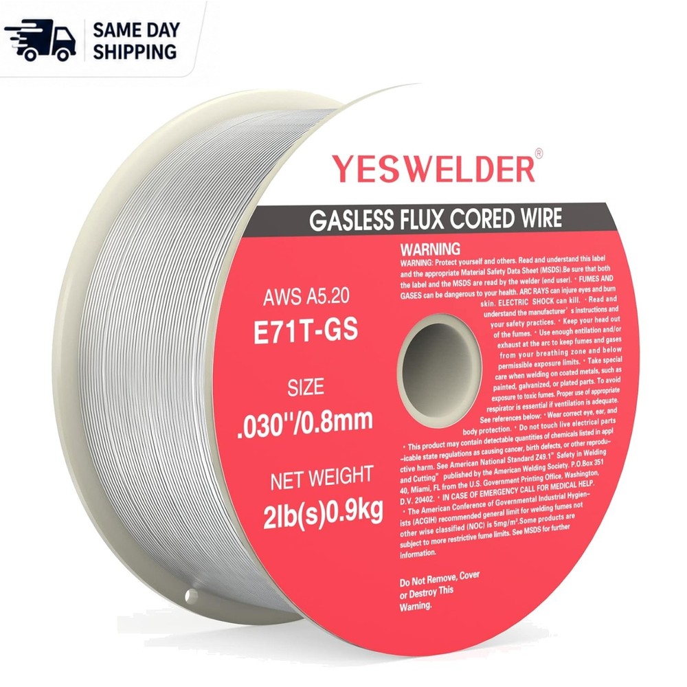 Flux Core Welding Wire .030-Inch 2-Pound | Perfect for Outdoor Projects