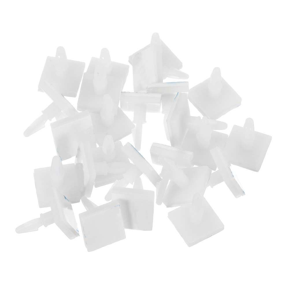 25 Pcs Adhesive PCB Spacer Support Height 0.31″ Fits PCB Hole Dia 3mm to 3.2mm