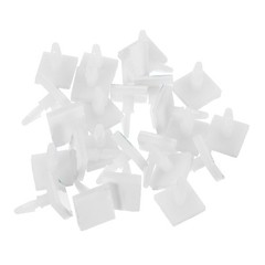 25 Pcs Adhesive PCB Spacer Support Height 0.31″ Fits PCB Hole Dia 3mm to 3.2mm