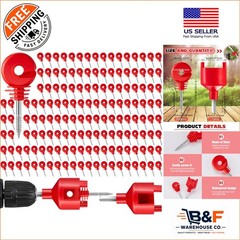 Rust-Resistant Electric Fence Insulators – 200 Pcs for Safe Animal Control