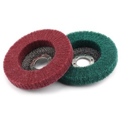 115mm Nylon Fiber Wheel Flap Polishing Wheel Abrasive Buffing Pads Angle Grinder