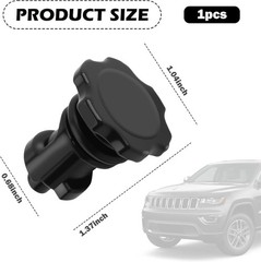 Transmission Oil Dipstick Filler Cap & Plug, OEM# 4591959AA, Durable Replacement