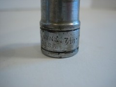 3 S-K Wayne 1/4 Inch Drive Six Point Sockets 11mm 1/2 And 7/16