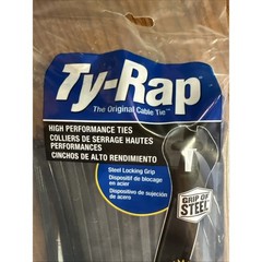 Ty-Rap High Performance Cable Ties – 14.2″ UV Black, 50 lb TS 100 Pack ge30