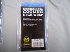2 OccuNomix MiraCool PVA Cooling Neck Wrap w/Sun Protection Fishing Sports Work