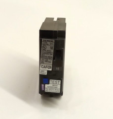Siemens QA115AFCN Circuit Breaker AFCI 15A 1-Pole 10kA @ 120VAC Plug On Neutral