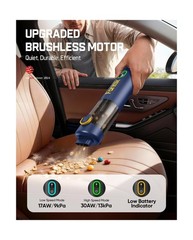 Fanttik V8 Mate Upgraded Cordless Car Vacuum, Portable Mini Vacuum with 13000…