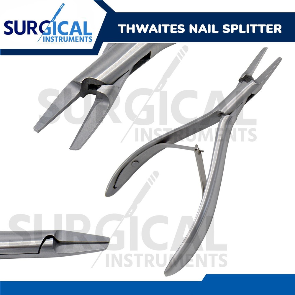 English Anvil Pattern Nail Splitter Dermatology Podiatry Surgical German Grade