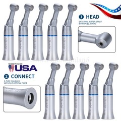 1-10 NSK Type Dental Low Slow Speed Push Button Contra Angle Handpiece E-type AS