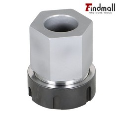 ER-40 Square+ER-40 Hex Collet Block Chuck Holder for CNC Lathe Engraving Machine