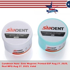 Dental Putty Fast Set PVS VPS Impression Material Silicon Base+Catalystst SA