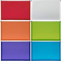 Plastic Envelopes with Zip Closure – Legal Booklet – 9 1/2 x 14 1/2 – Assorte…
