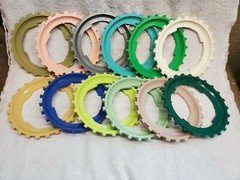NEW Lustran John Deere Corn Planter Plates for Flat Seeds White Oliver Allis