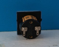ANALOG PANEL MILI AMPER METER 0-6 mA 2.5 % MP40 BULGARIA NOS RARE