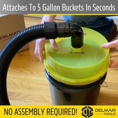 Low Profile Dust Separator With Lifetime Warranty, Wet/Dry Shop Vacuums, 99% …