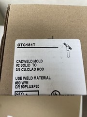 Cadweld/Erico GTC – 181T NVent Erico #2 to 3/4″ Ground Rod Mold
