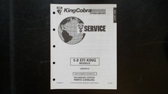 OMC KingCobra 5.8 EFI KING Stern Drives Parts Catalog 1992 58FAPPJV
