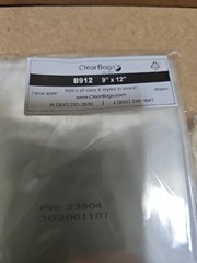 Lot of Mixed Sizes Clear Cellophane Bags Self-Sealing 4×6, 5×7 6×9, 9×12, 10×13