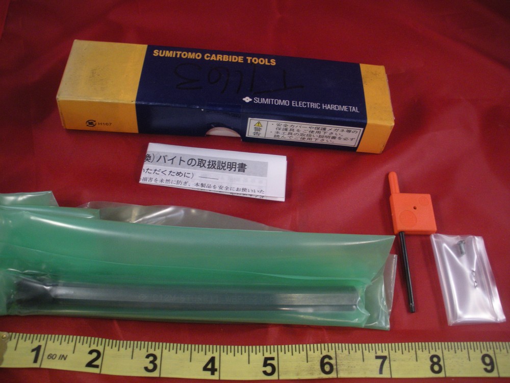 Sumitomo C12M-STUPR11 Carbide Shank Bit Holder WBPT-212RS Nib New