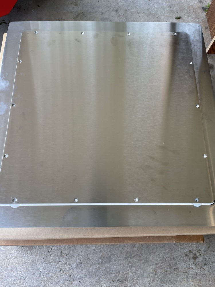 Hoffman AFMSC20204SS Stainless PHARMAPRO Flush Mount Enclosure 20x20x4″ 14911