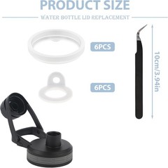13 Pcs Seal Replacement for Thermoflask 24/32/40/64oz, Water Bottle Lid