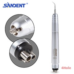 Dental Ultrasonic Air Scaler Handpiece 4 Hole +Scaling Perio Tips G1,G2,G4 SA