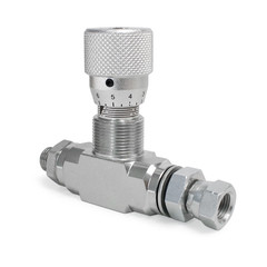 3/8″ L08 -Hydraulic Flow Control Valve – STB-G3/8 – Mini Excavator – AGT – USA