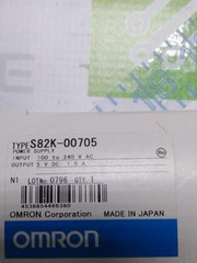 OMRON S82K -00705 POWER SUPPLY