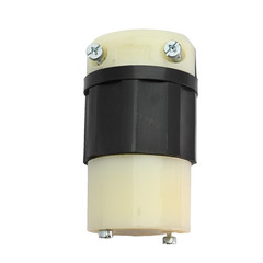 Leviton 2733 Locking Plug Black 30A 480V 3P 4 Wire Grounding L16-30R