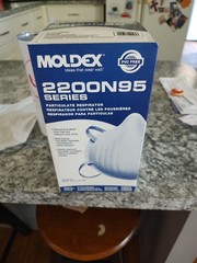 Moldex 2200N95 respirator size Small EXP 2029 – 20/Box