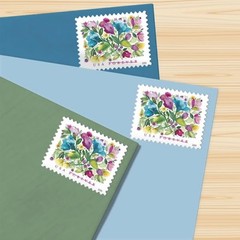 United States Postal Service Celebration Blooms Sheet Of 20 Forever Postage