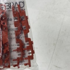 PACK OF 6 BRADY 65688 Single Pole Circuit Breaker, Electrical Lockouts, RED