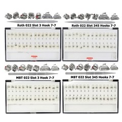 Dental Ormco Damon Brackets Orthodontic Self Ligating Ceramic Metal Roth MBT 022