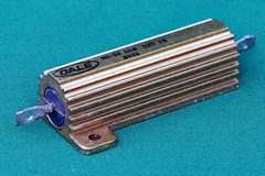 DALE 10 Ohm 50 Watt POWER RESISTOR NH-50 1% Vintage ~ WIRE WOUND CHASSIS MOUNT