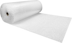 Bubble Cushioning Wrap Roll 48″ Wide x 100 ft – Medium Bubbles 5/16″, Clear