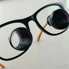 48g Ultra-Light Dental Surgical Loupes 2.0X 3.0X Ergonomic TTL Magnifier Glasses