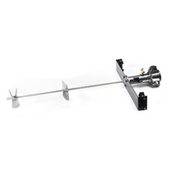 50 Gallon Pneumatic Bracket Mixer Tank Barrel Air Mix Stainless Steel Paint1/2HP