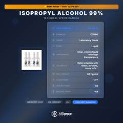 Alliance Chemical – Isopropyl Alcohol 99% – 4 Quarts