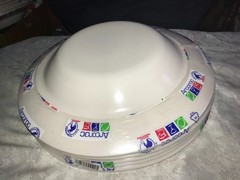 NOS Rare SET of 6 ARCOROC Off-White HOTELIERE 11¼”Diam Large Rim PASTA Soup BOWL